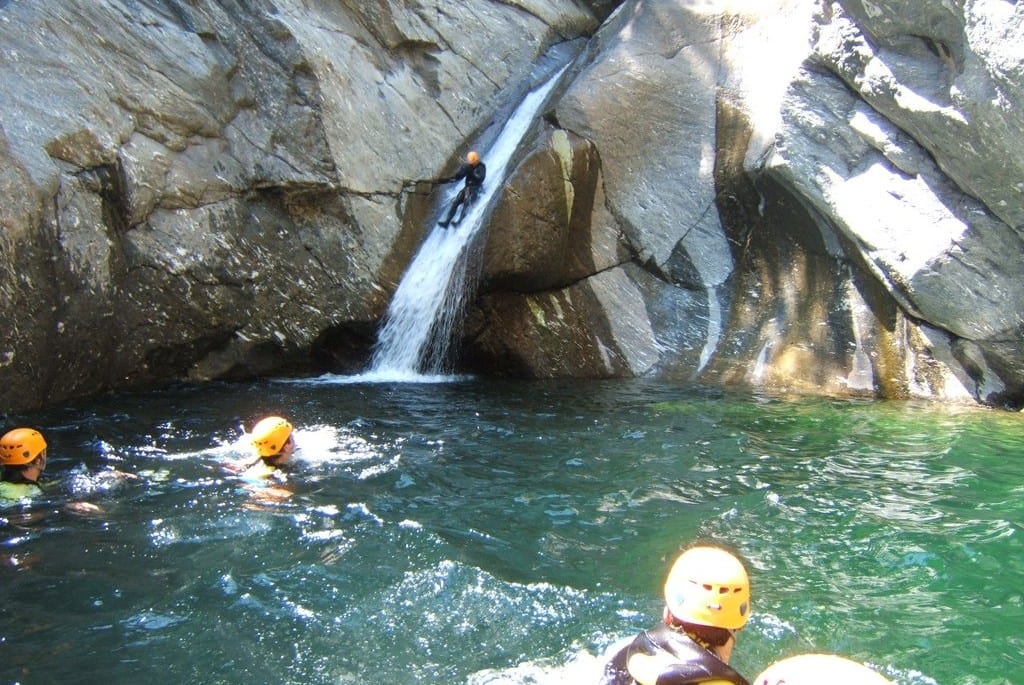 canyoning in chamonix