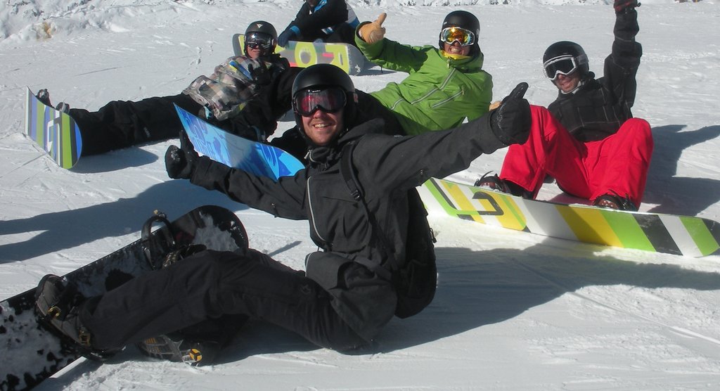 snowboarding morzine