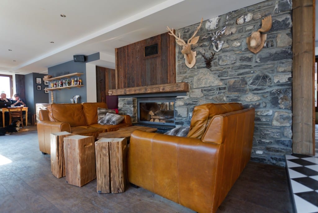 cafe at the rude lodge morzine