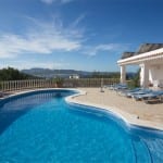 Ibiza villa with sea views