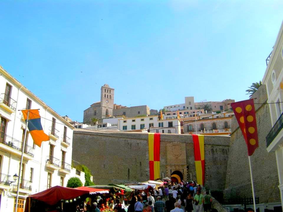 dalt vila ibiza town medieval festival