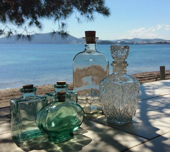 Cesar's beach bar Ibiza