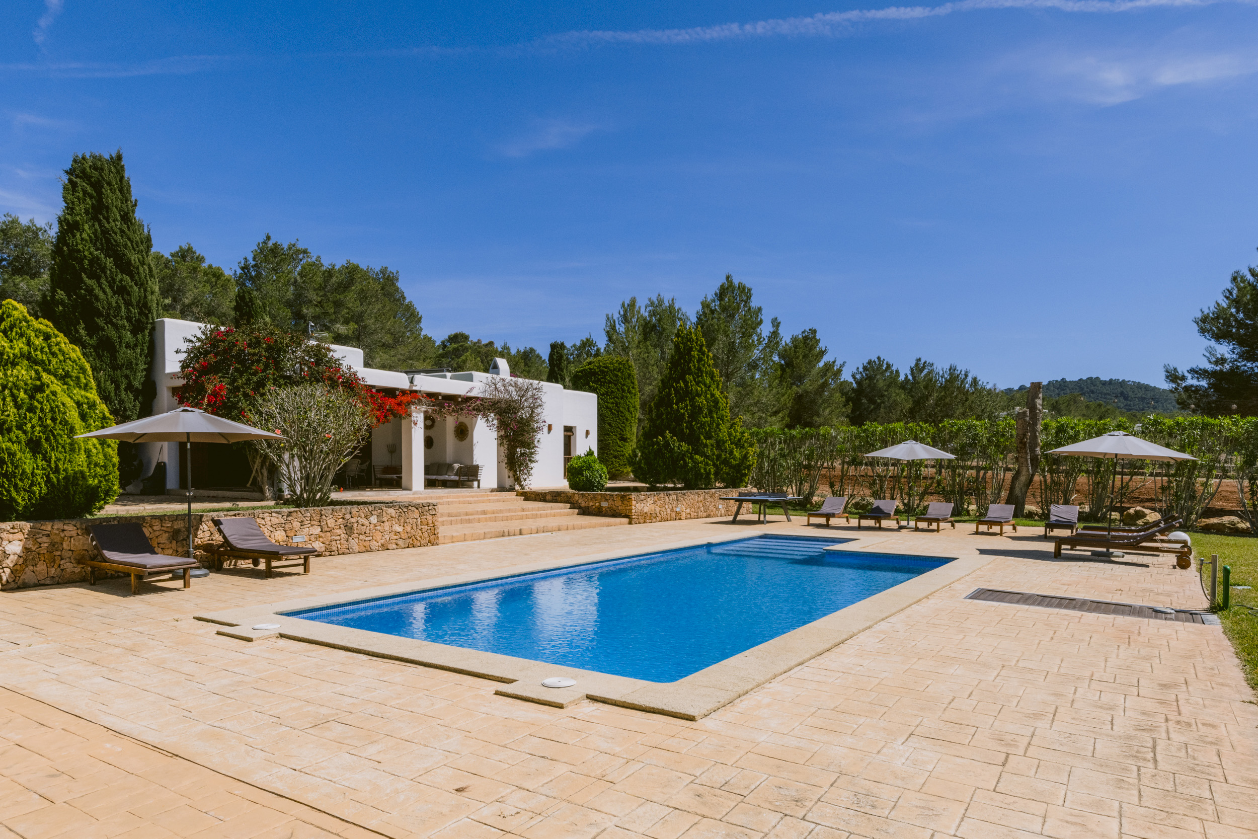 Ibiza Villas 2000 Villa Tegui Pool Garden And Terrac